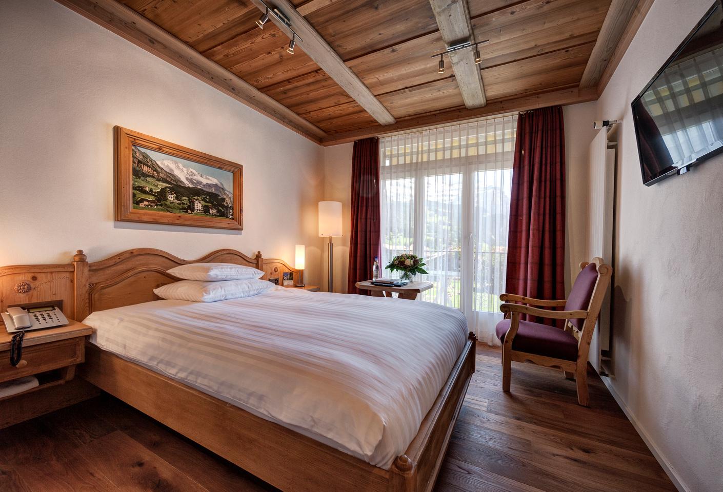 Hotel Schoenegg Wengen Camera foto