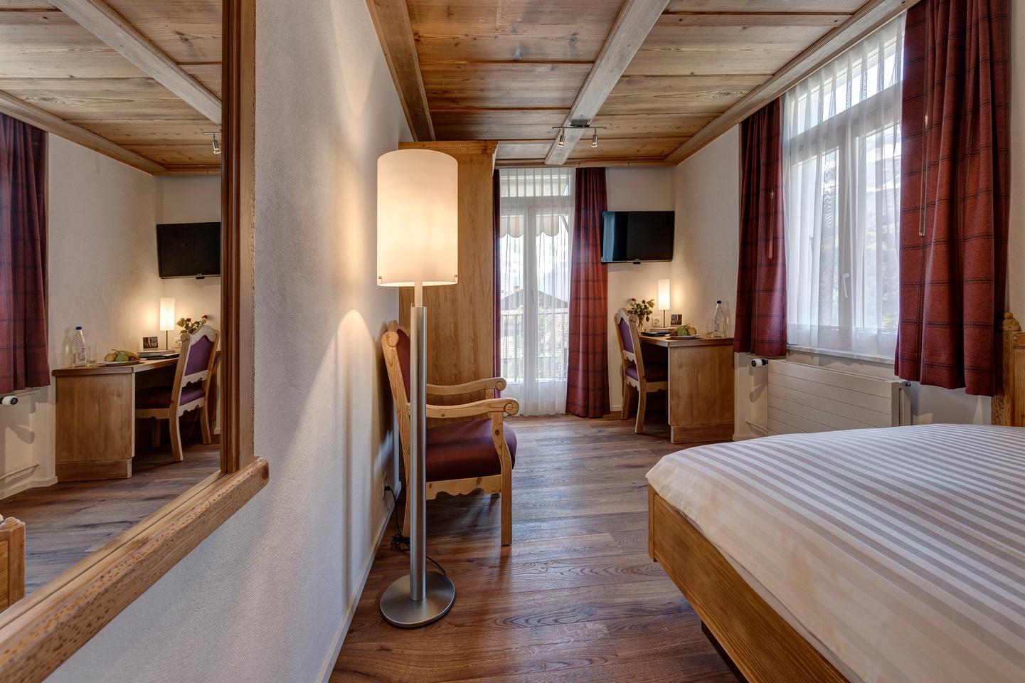 Hotel Schoenegg Wengen Camera foto